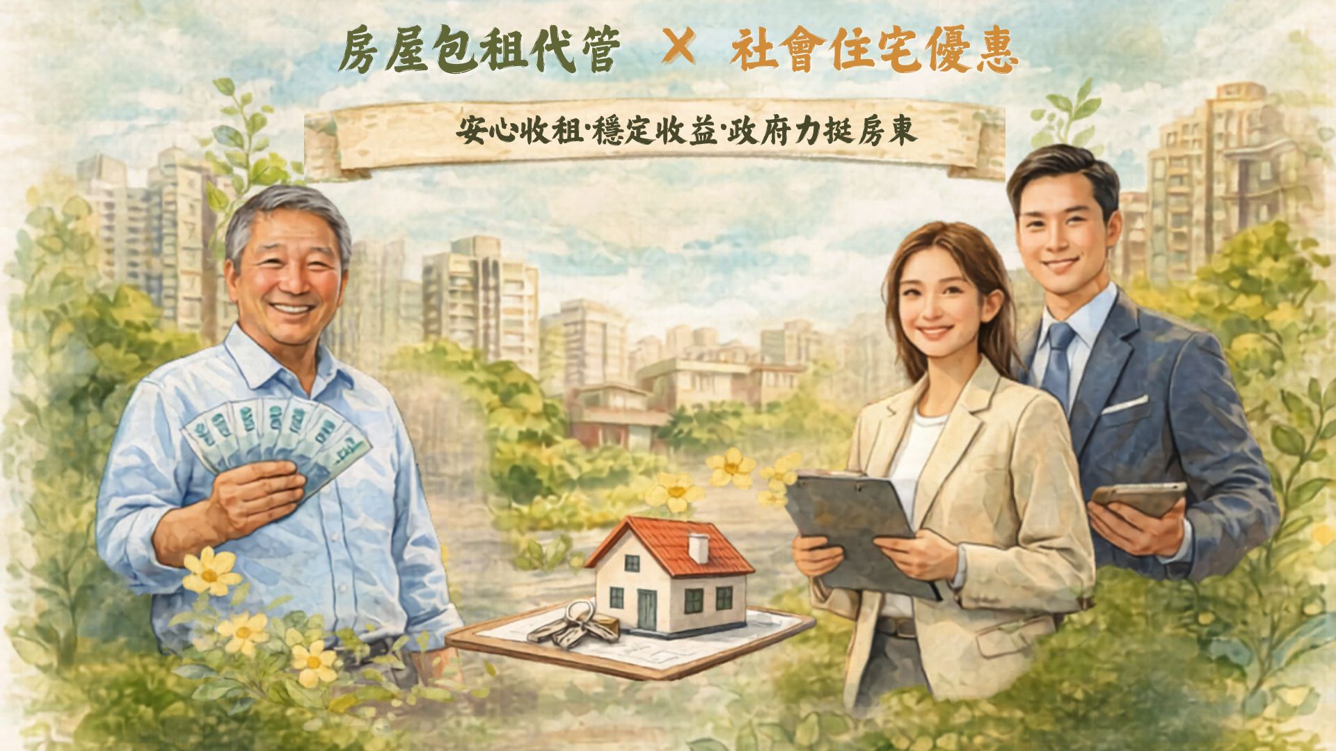 鳳梨建築行銷市場觀察｜房屋包租代管 × 社會住宅優惠
